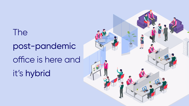 post-pandemic office graph