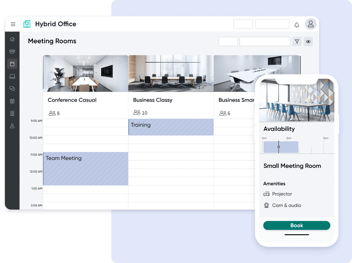 OfficeRnD Workplace interface