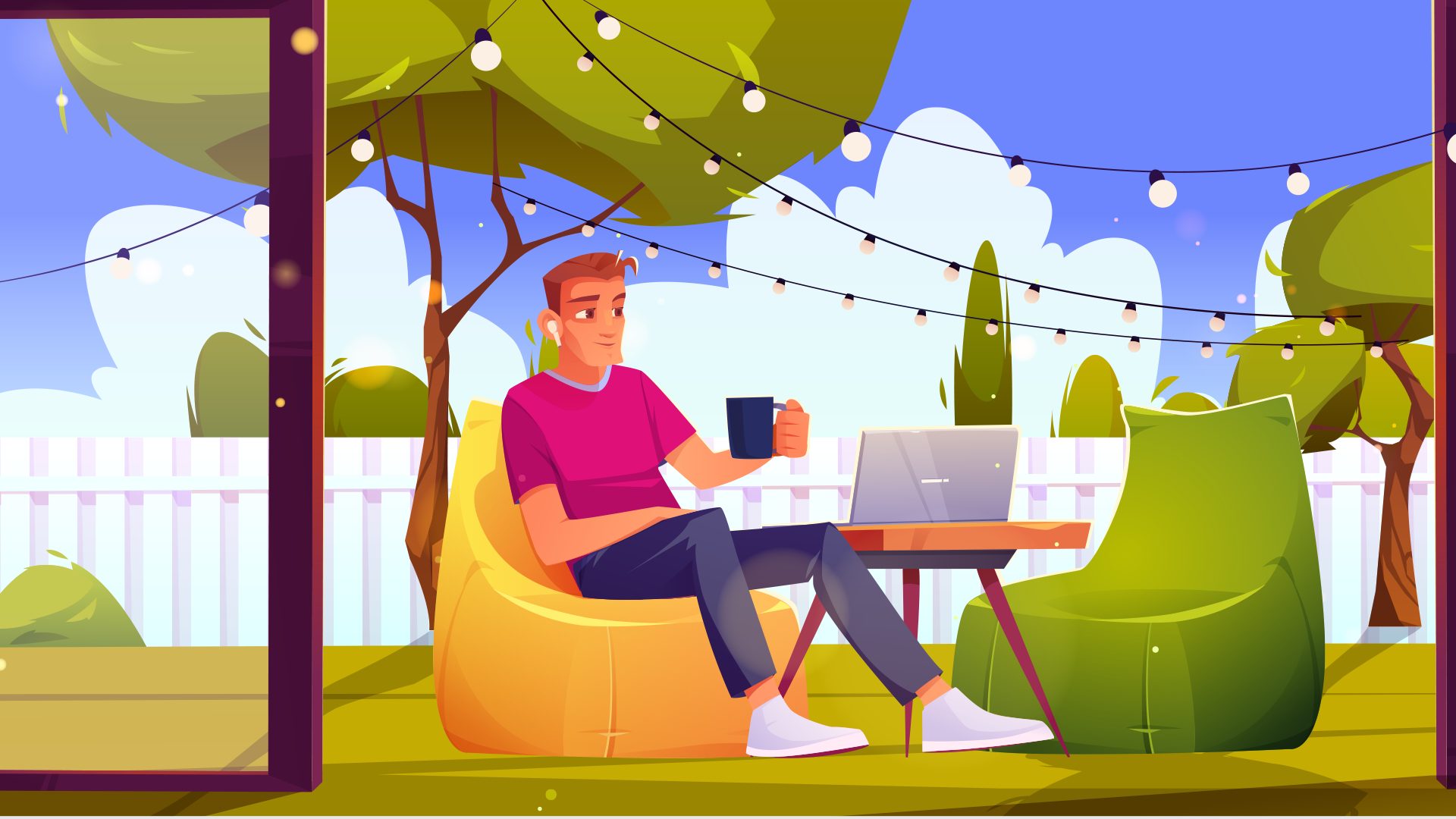 remote working space around the neighbourhood.