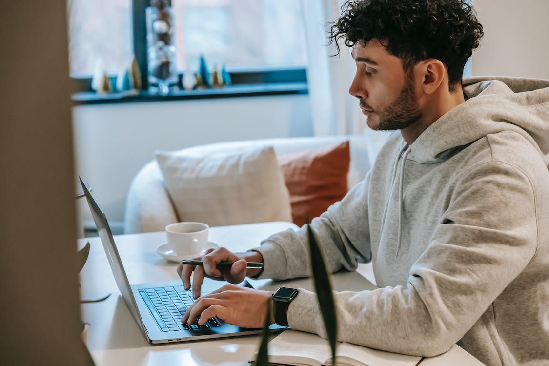working from home