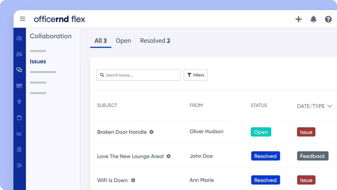 officernd flex interface