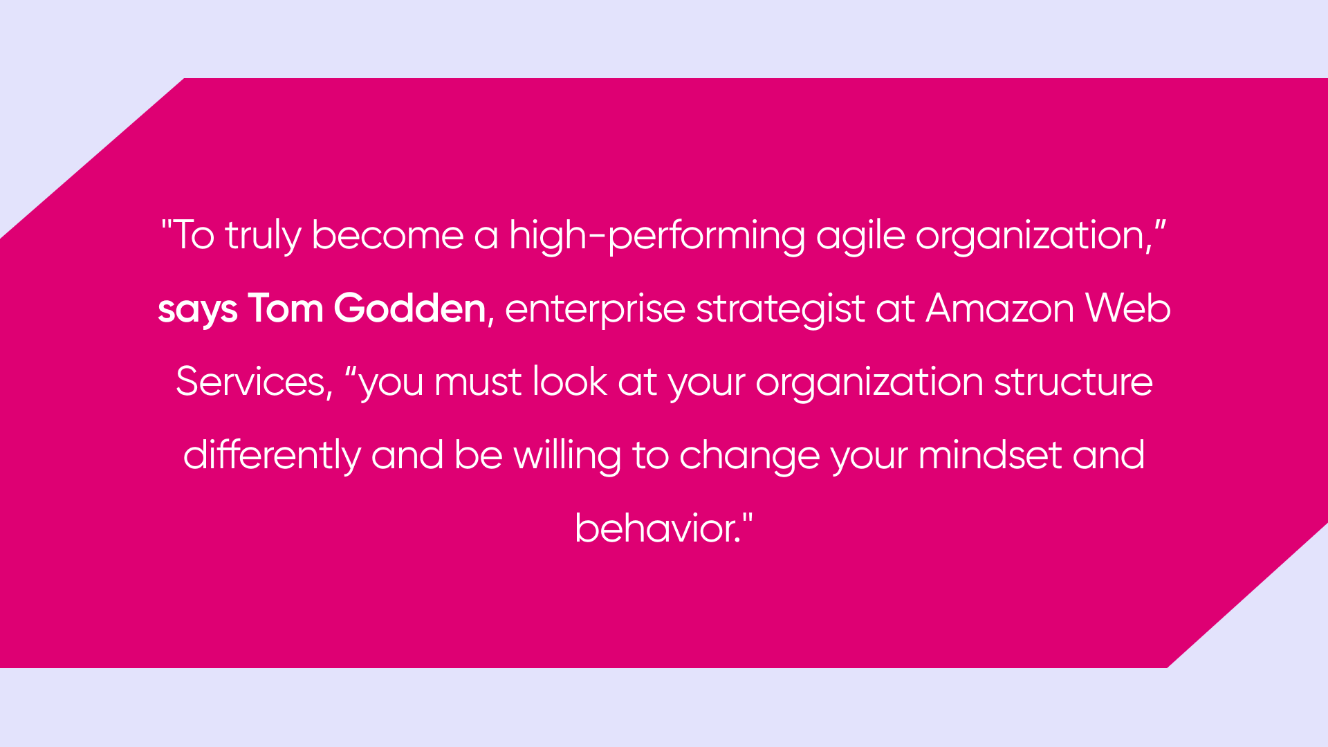 components of an agile environment