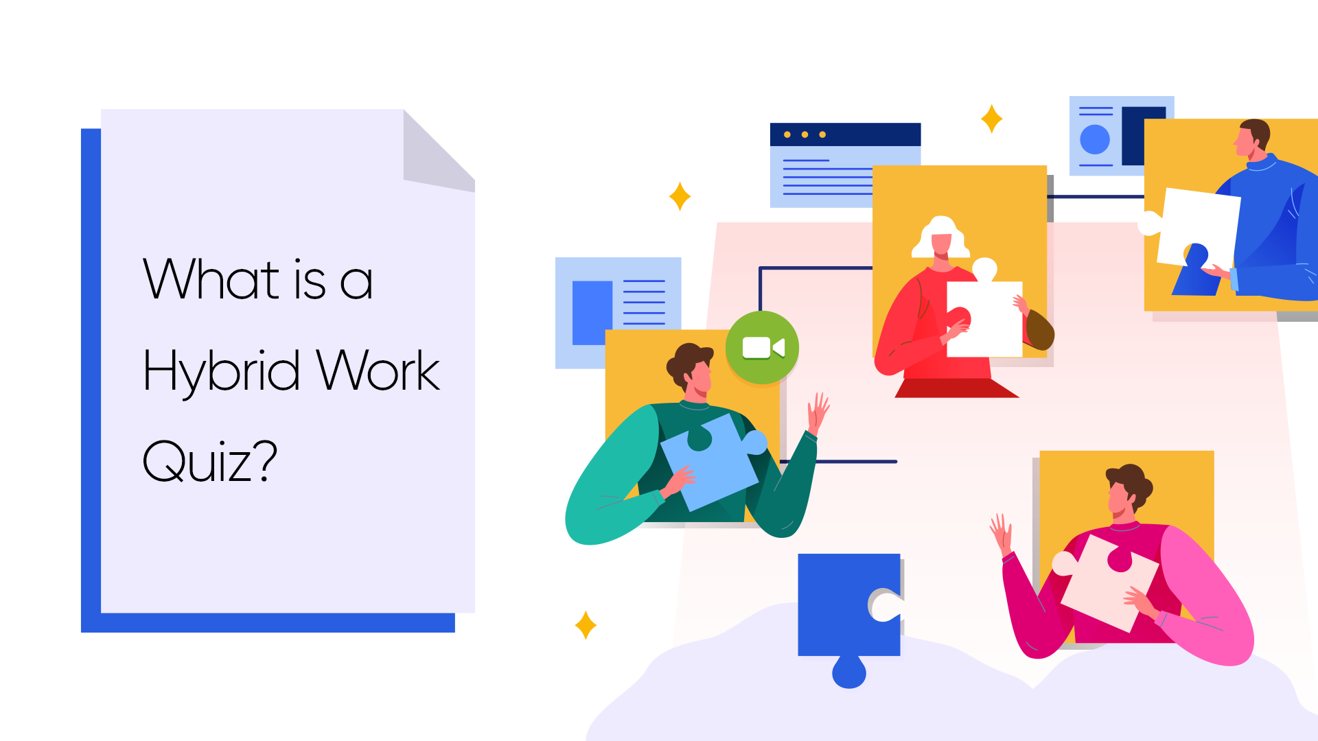 people working illustration