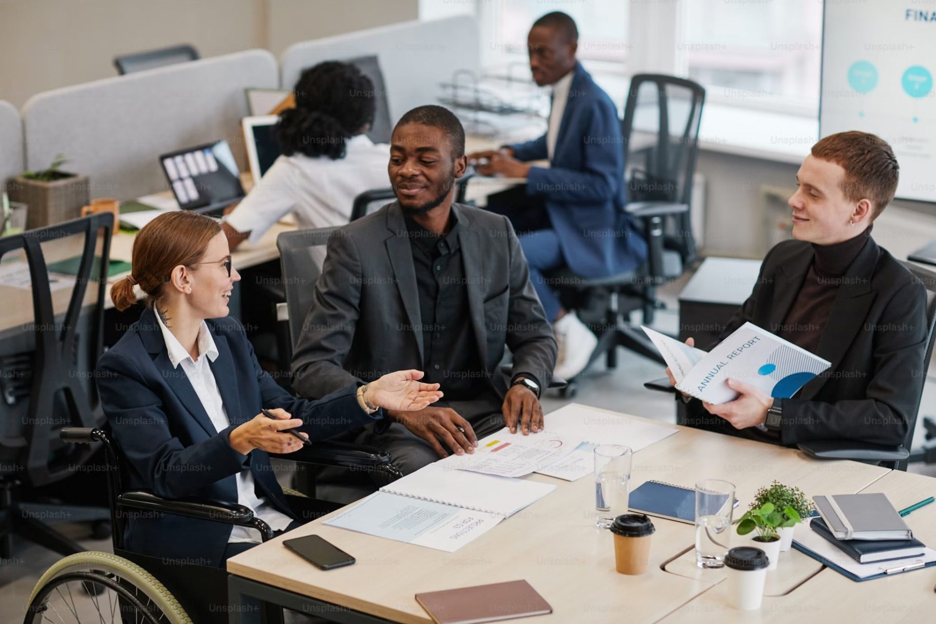 office workers