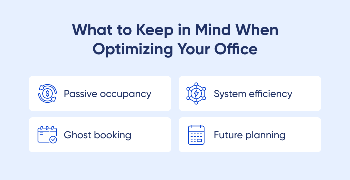 things to keep in mind when optimizing office space