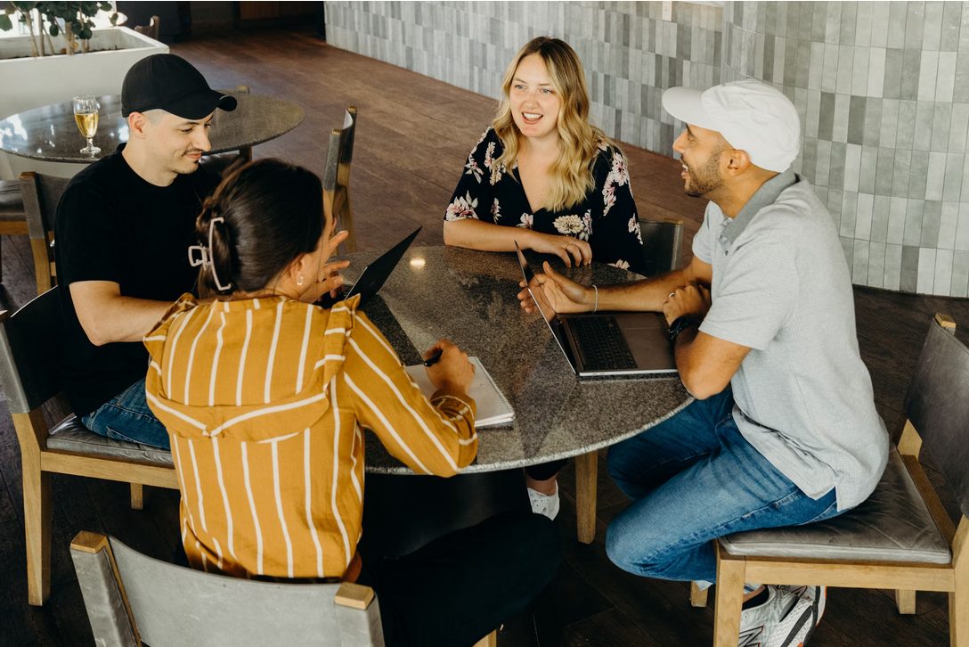 members of a coworking space