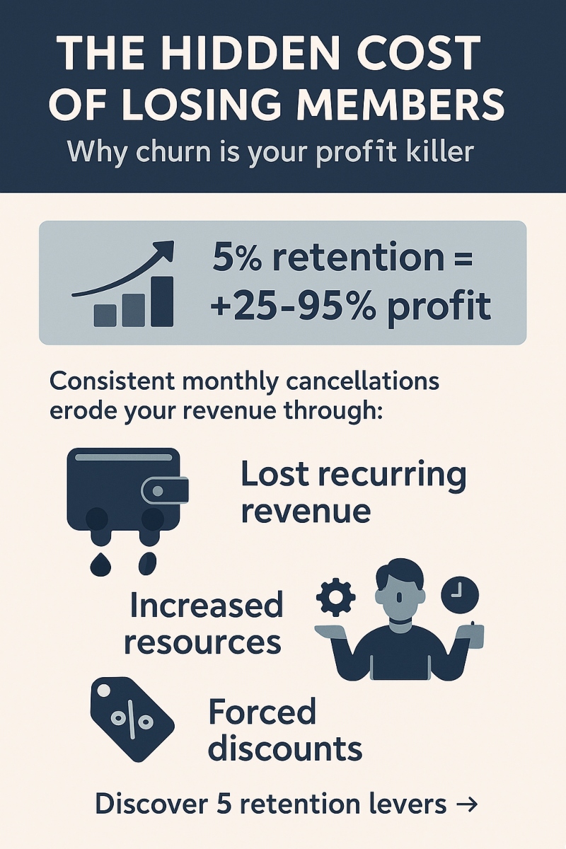 hidden cost of member churn